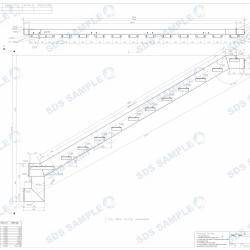 Ikea Car Park Stair Typical Stringer Assembly Drawing. Detailed by SDS Steel Design LTD.-1