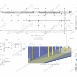 Ikea Escape Stair Holidng Down Bolt Details. Detailed by SDS Steel Design LTD.-1
