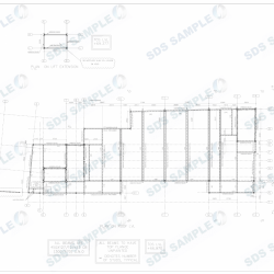 Old Street Plan on Roof Steels. Detailed by SDS Steel Design LTD-1