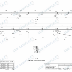 PPH Coach Depot Rafter Assembly Drawing. Detailed by SDS Steel Design LTD-1
