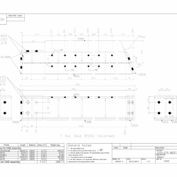 West Green Road Beam Assembly Drawing. Detailed by SDS Steel Design LTD-1
