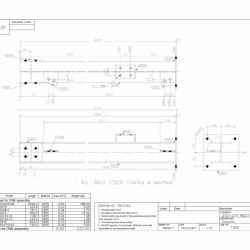 West Green Road Column Assembly Drawing. Detailed by SDS Steel Design LTD-1